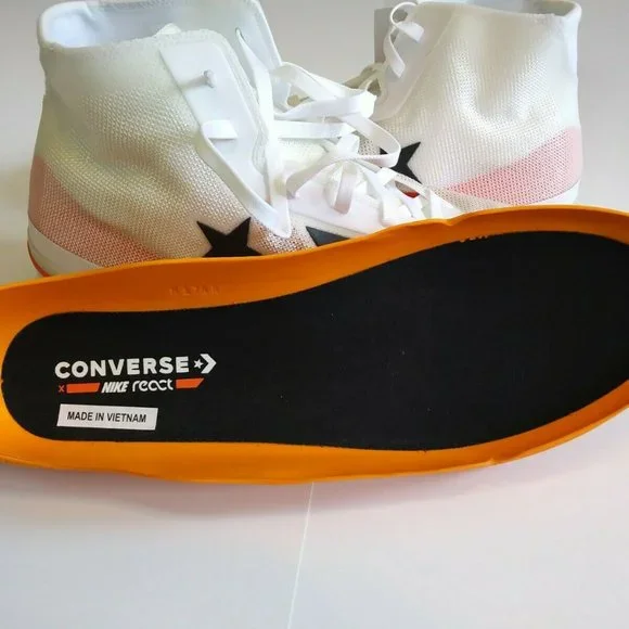 Converse All Star Pro BB Hi Size 18 White Bold Man - Picture 7 of 11